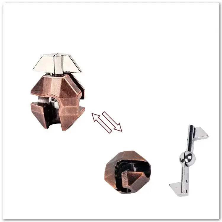 Creative Classic IQ Metal Brain Teaser Magic Baffling Puzzles Game Toys for Children Adults Funny Kids Gifts - ToylandEU