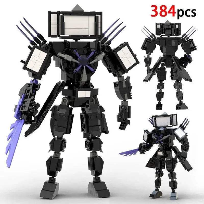 MOC Skibidi Figures Toilet Man Titan Clock King Blocks Set Building Bricks MOC - ToylandEU