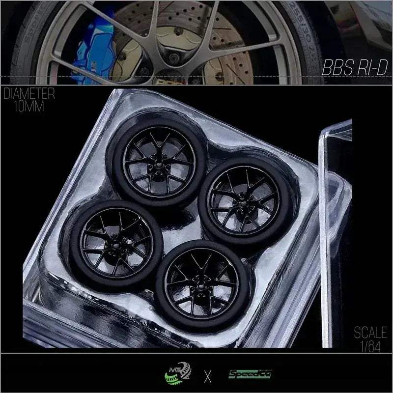 Diecast Wheels With Premium Rubber Tires For Hot Wheels Cars - ToylandEU
