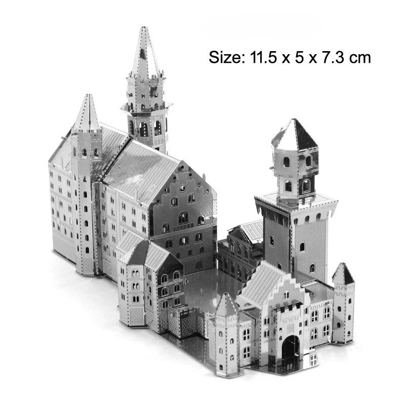 3D Metal Puzzle Tengwang Pavilion | DIY Assembly Model | Chinese Architecture