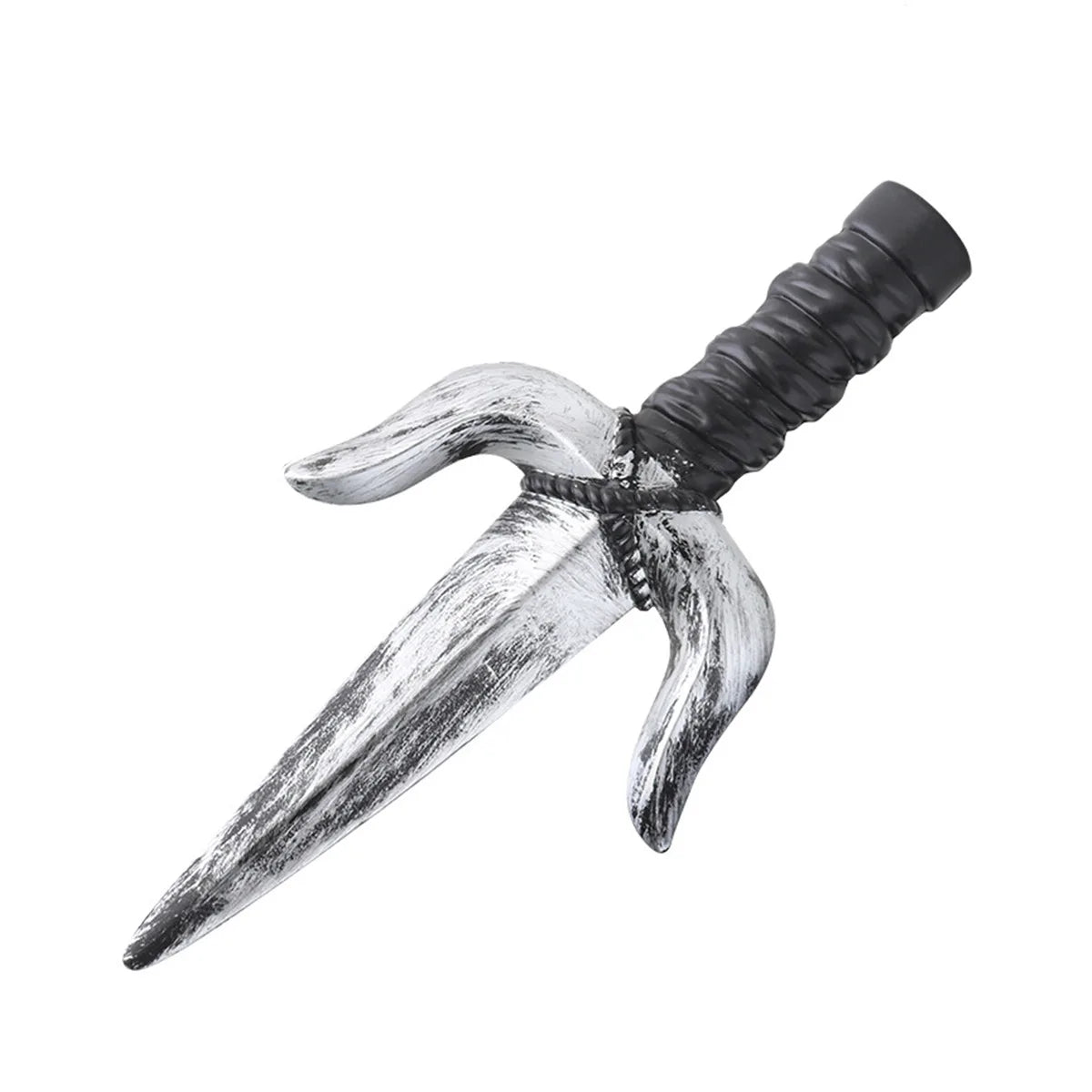 Plastic Prop Knife | 48.5 Cm Length | Blood Splatter Design | Halloween Cosplay