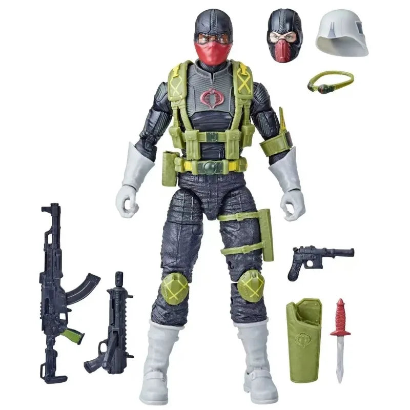 G.I. Joe Classified Action Figure | 6 Inch Scale | Vinyl Body | Cobra Officer