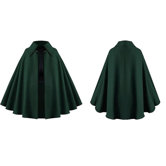 Authentic Medieval Cloak Cosplay Cape Costume For Women - ToylandEU