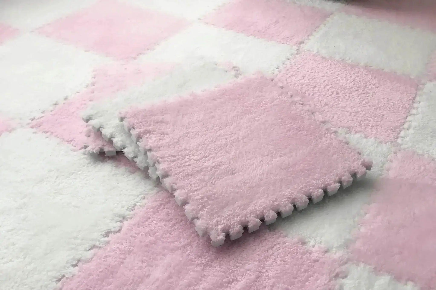 10/20Pcs Soft Plush Children's Mat Baby Play Mat Eva Foam Puzzle Carpet in Children's Room Keep Warm Playmat Floor Mat - ToylandEU