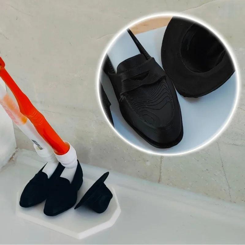 Toothbrush Holder | Michael Jackson Moonwalk Design | Cartoon Bath Accessory