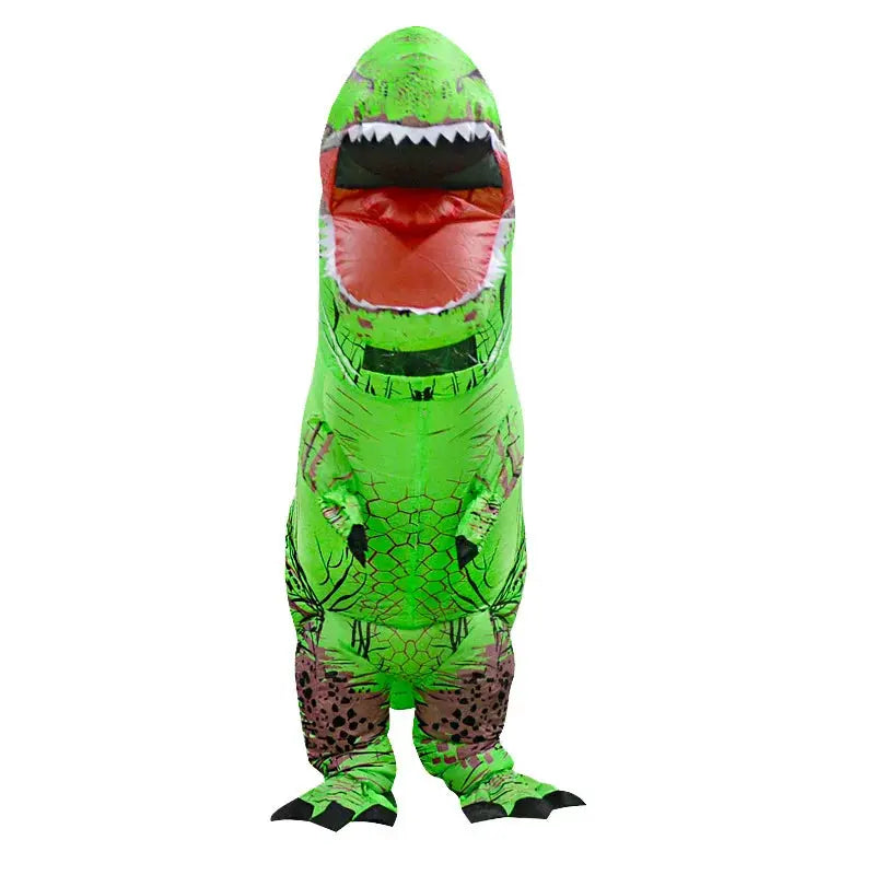 T-rex inflatable uit Tyrannosaurus Dinosaur Costume Child Kids Adult Role-playing Fancy Halloween Mascot Party Apparel - ToylandEU