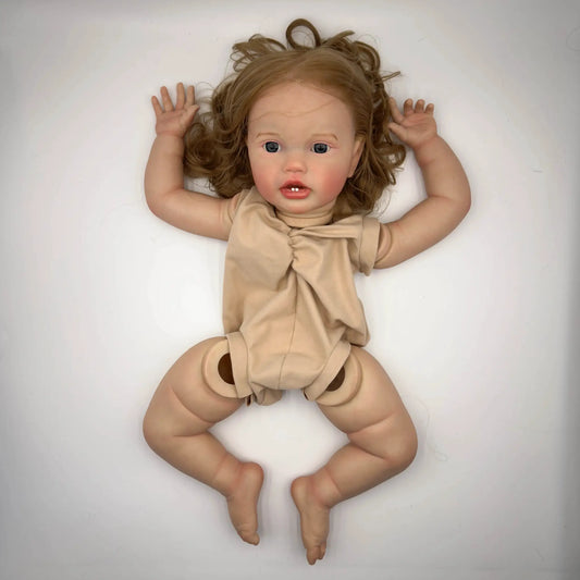 24 Inch Lifelike Reborn Doll Kit With Hand Root Hair - ToylandEU