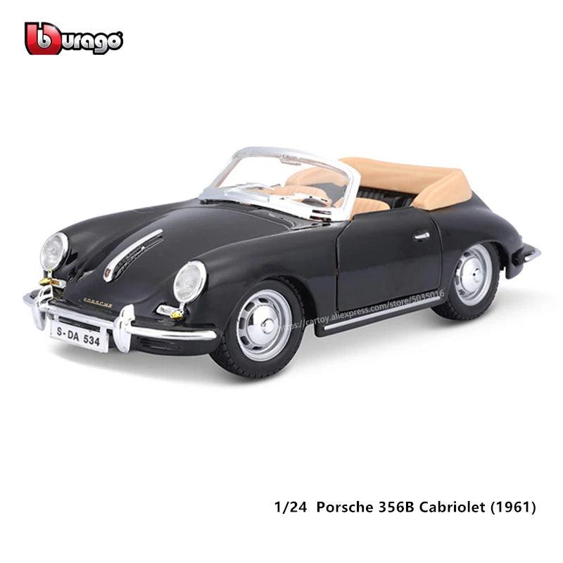 Diecast Car Model | Porsche 356B Coupe 1961 | 1:24 Scale | Alloy