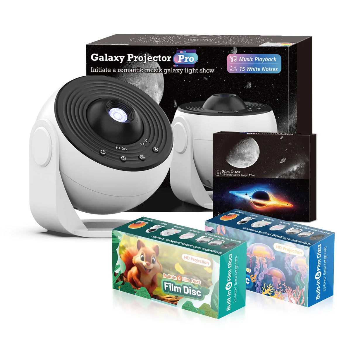 Galaxy Projector | Full Color Display | Plug In Design | For Room Decor