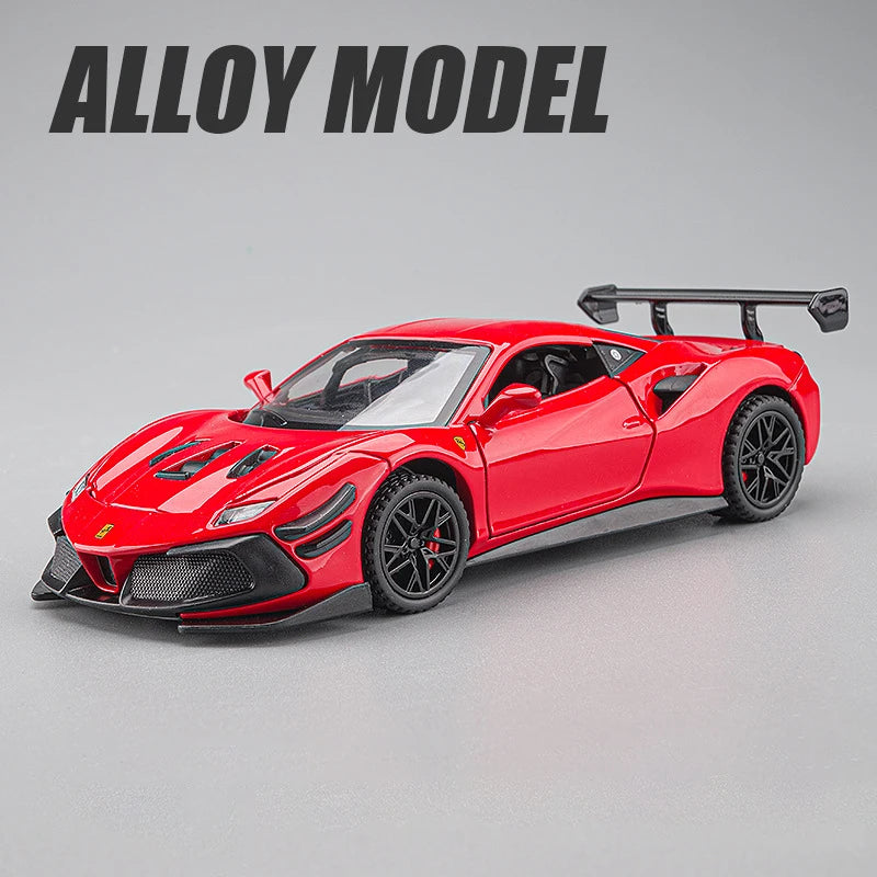 Diecast Alloy Car | 1:32 Scale Model | Sound And Light | Ages 14 Plus