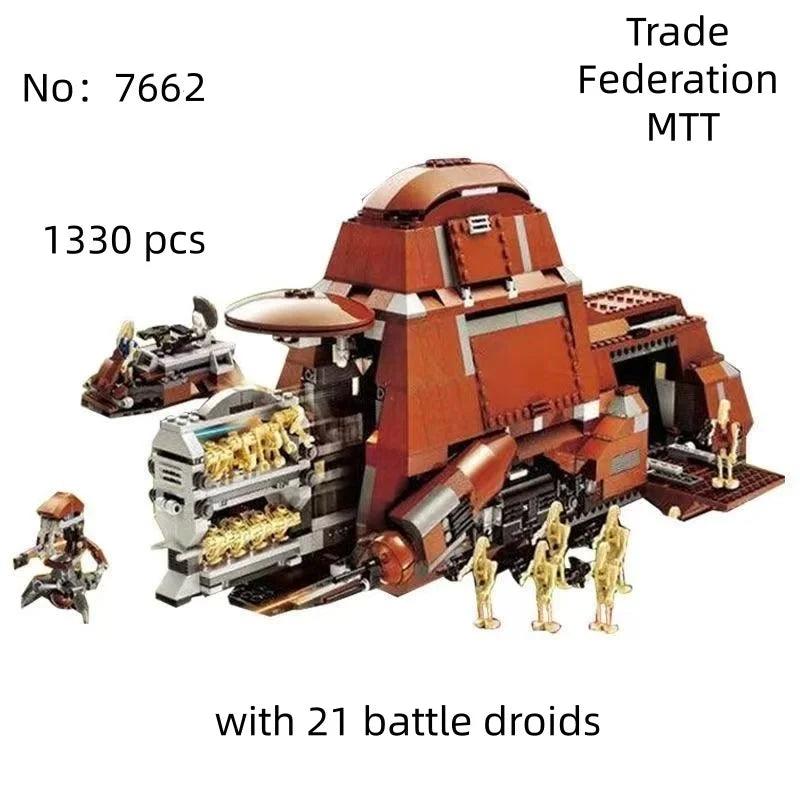 Star Wars Model Kit | 1326 PCS | MTT Droid Carrier
