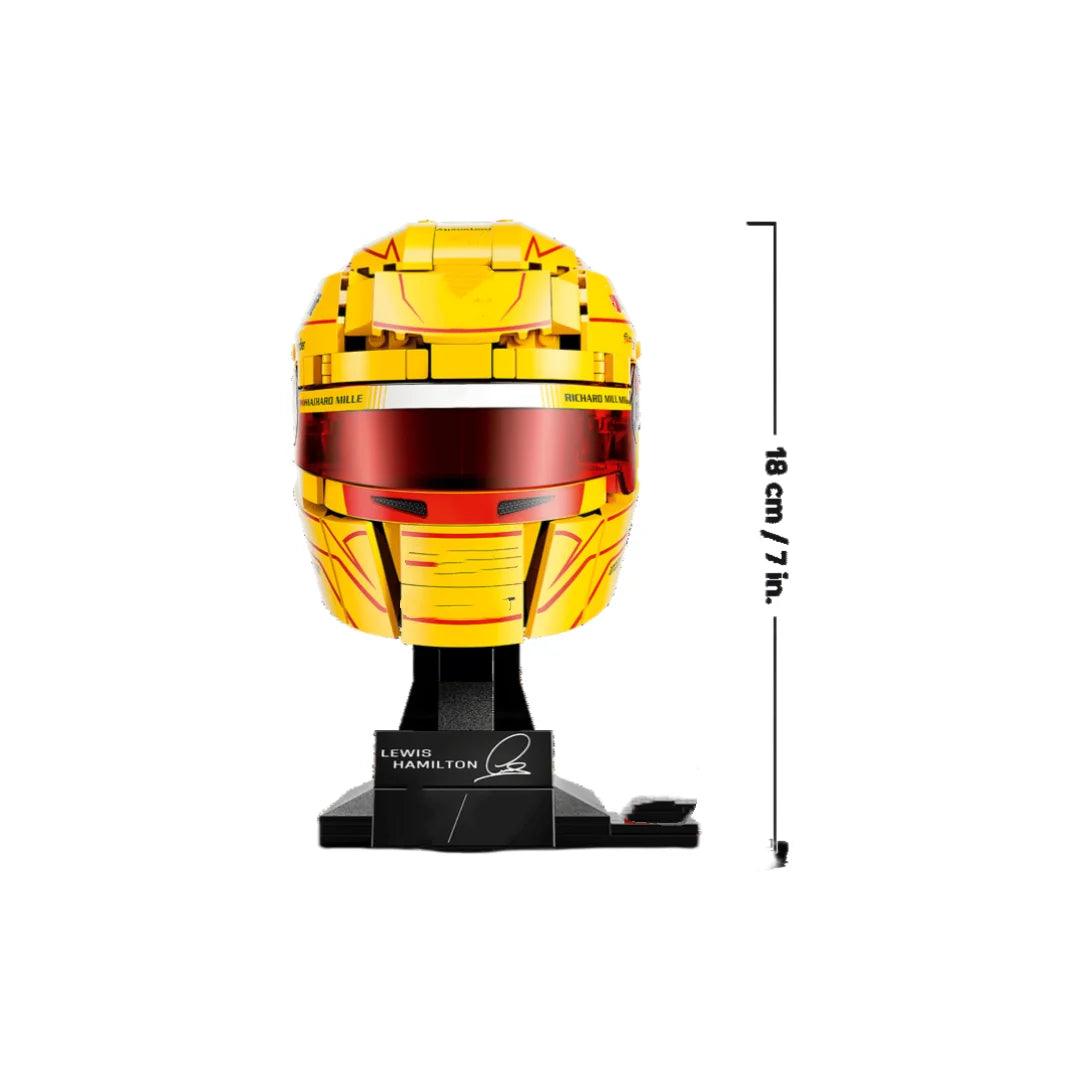 F1 Helmet Building Blocks Set | Hamilton Leclerc Model | Teenage Gift