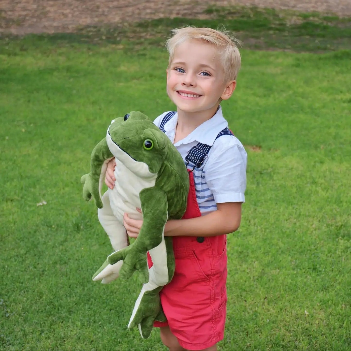 Giant Frog Plush Toy Soft Huggable Stuffed Animal Cuddly
