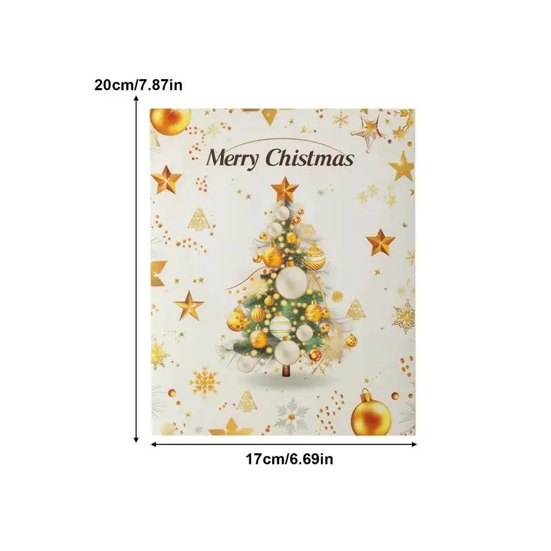 Advent Calendar | 24 Day Jewelry Countdown | Electroplated Alloy Pieces | Gift For Women And Teen Girls