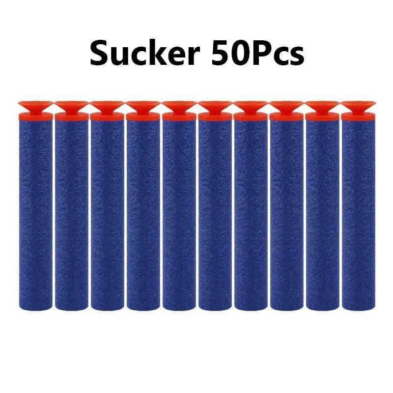 EVA Soft Round Suction Head Refill Darts for Nerf Guns - ToylandEU