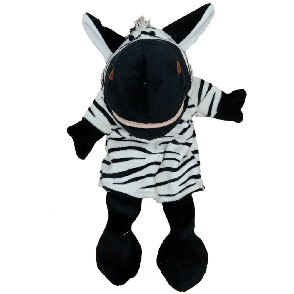 Animal Hand Puppets | Soft Plush | 35 Cm Size | Early Learning Kits