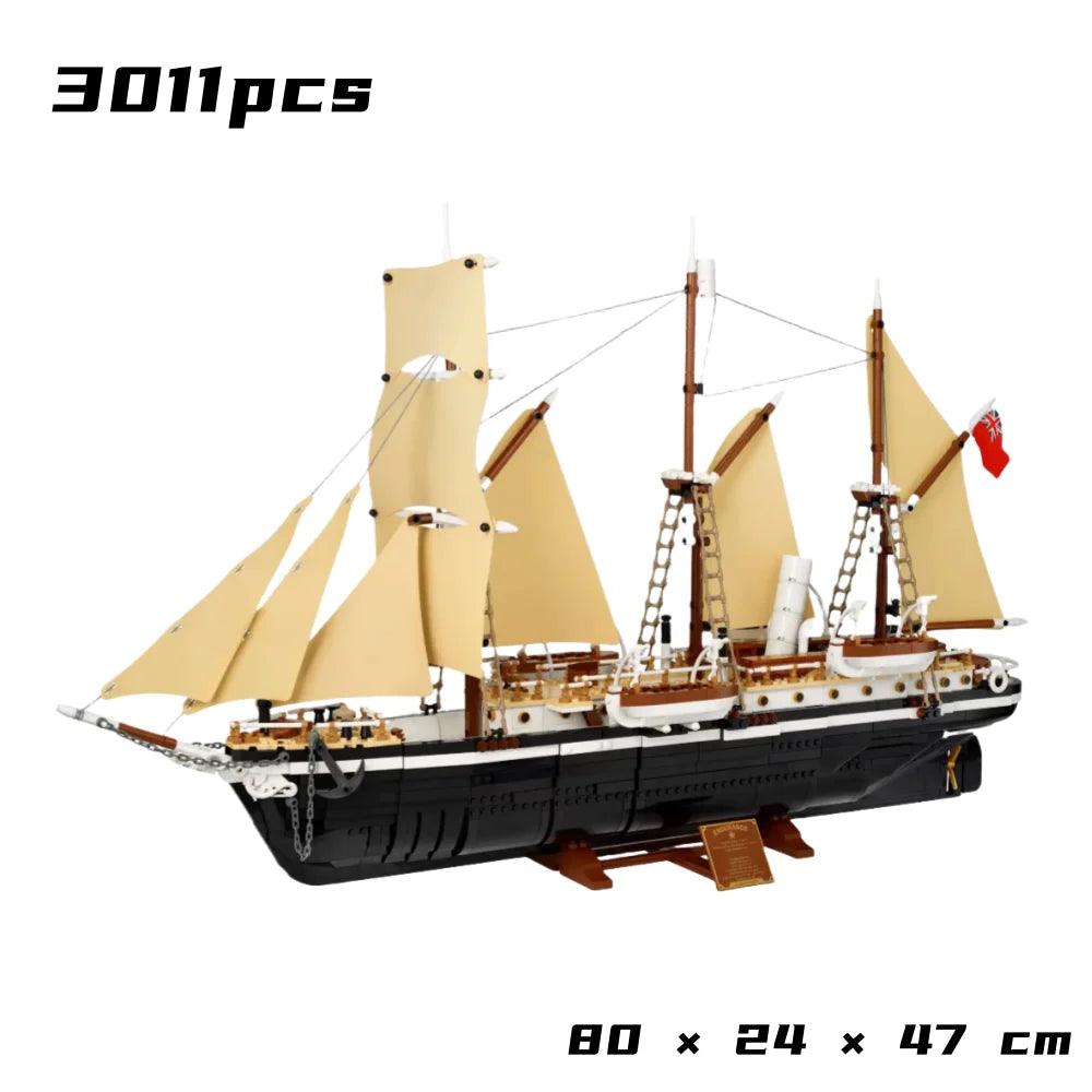 Building Blocks | 3011 Piece Antarctic Ship | Endurance Bricks | Teen Gift