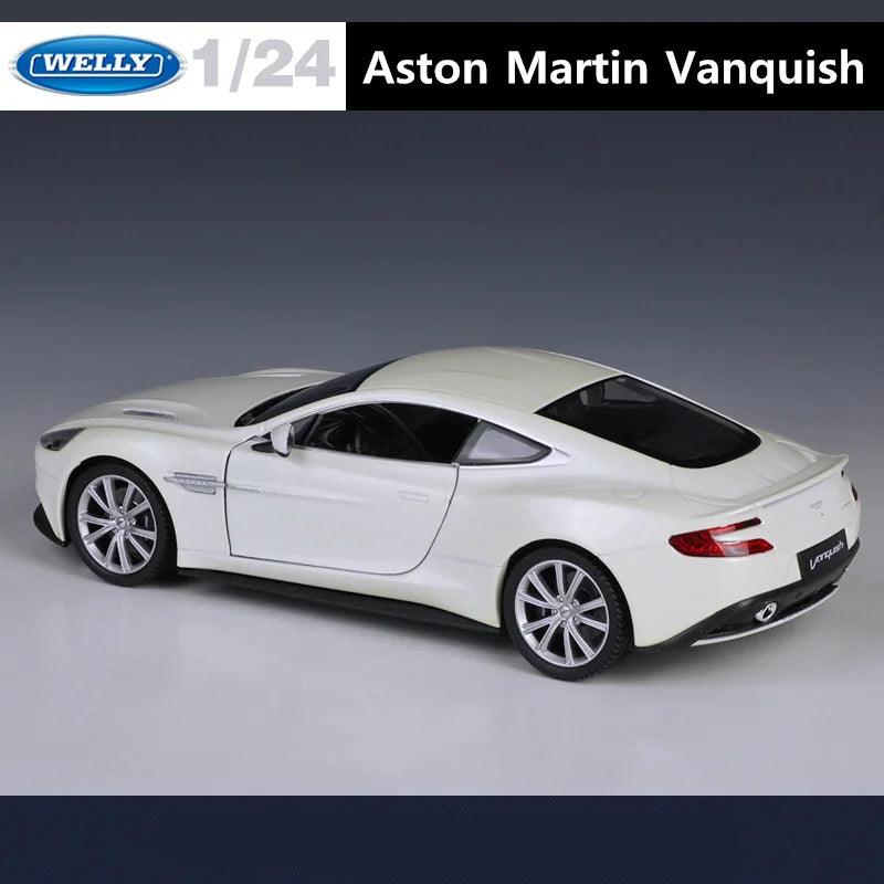 Diecast Car Model | Aston Martin Vanquish Coupe | 1:24 Scale | Alloy
