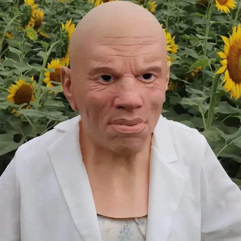 Latex Mask Realistic Alien Face Halloween Costume For Adults - ToylandEU