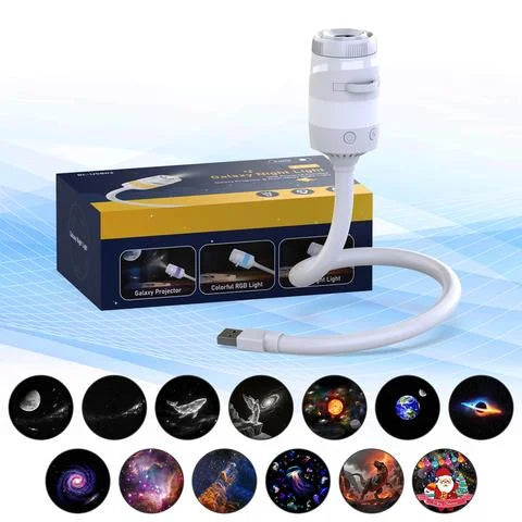 Star Projector | USB Jellyfish Design | Ambient Night Light | Bedroom Nursery