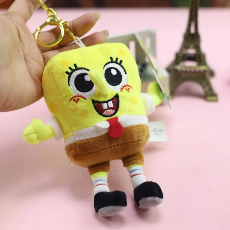 Plush Keychain Pendant | Soft Cotton Fill | Secure Alloy Ring | Age Three Plus