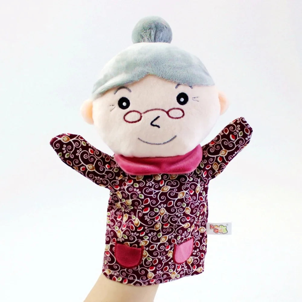 Plush Storytelling Puppet | 25cm Cotton | Family Characters | Early Learning