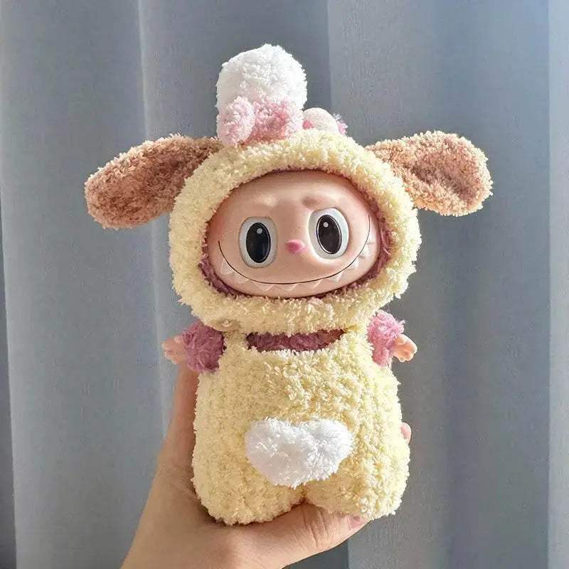 17cm Labubu Clothes Pulling Cloth for Handmade Baby Set - ToylandEU