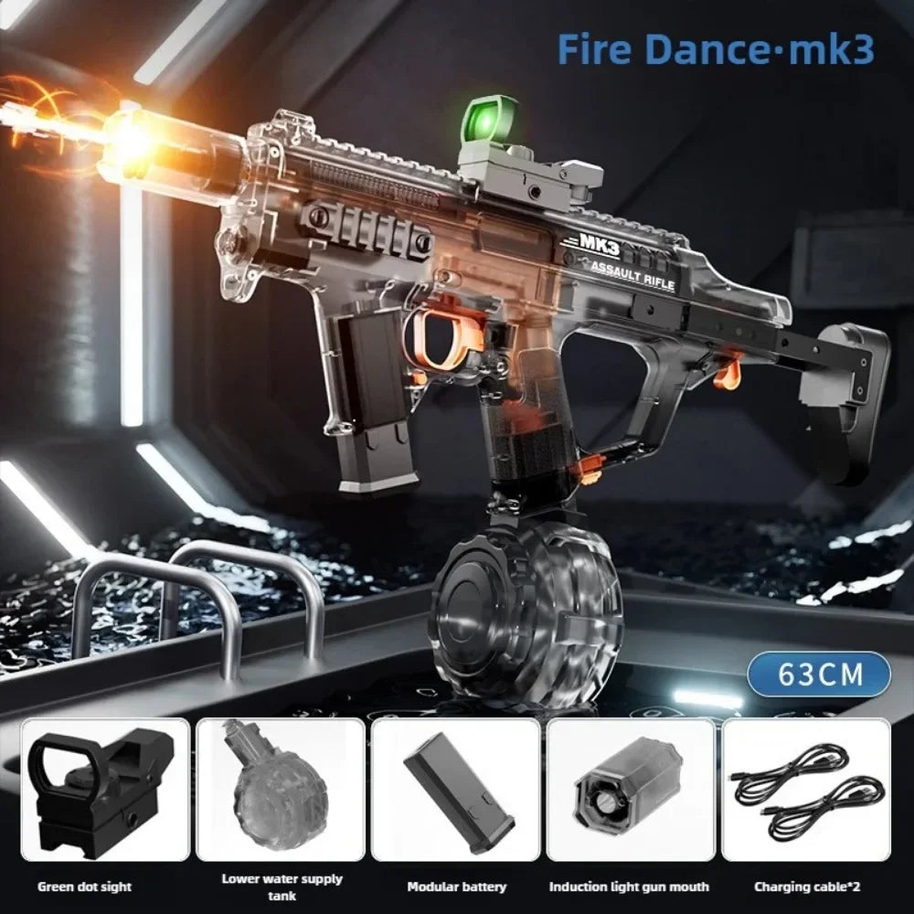 Water Blaster | MK3 Automatic | Glow Light Design | Shoulder Style