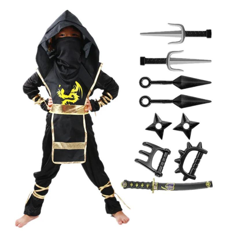 Ninja Costume Set | With Toy Sword | Toylandeu™