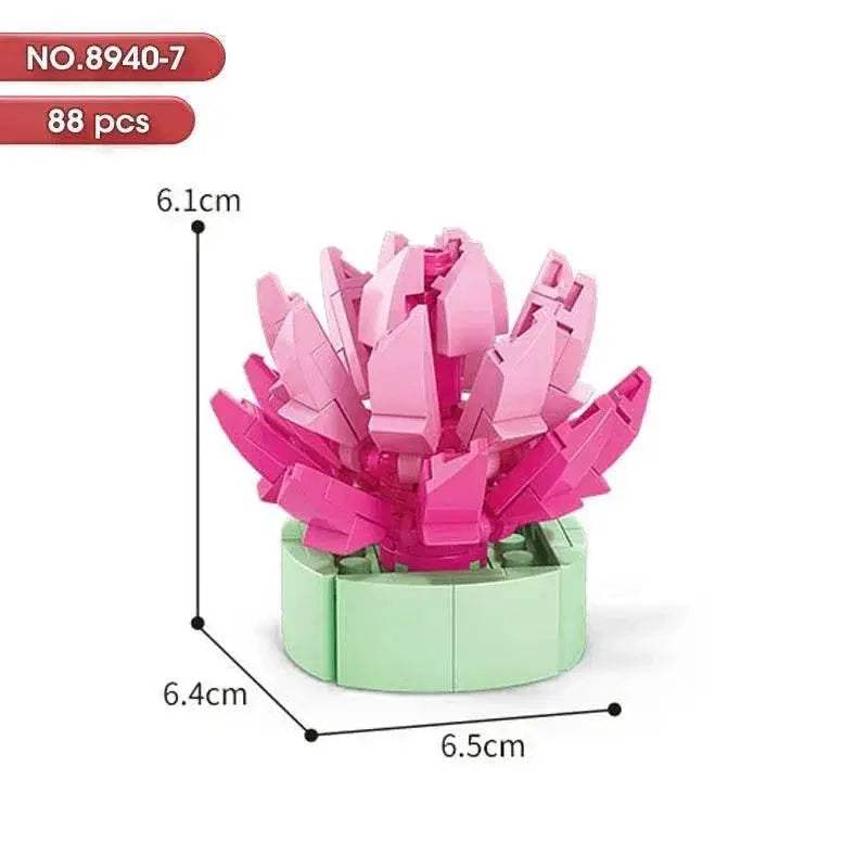 Educational Blocks Lego Compatible Floral Bonsai Kit Kids - ToylandEU