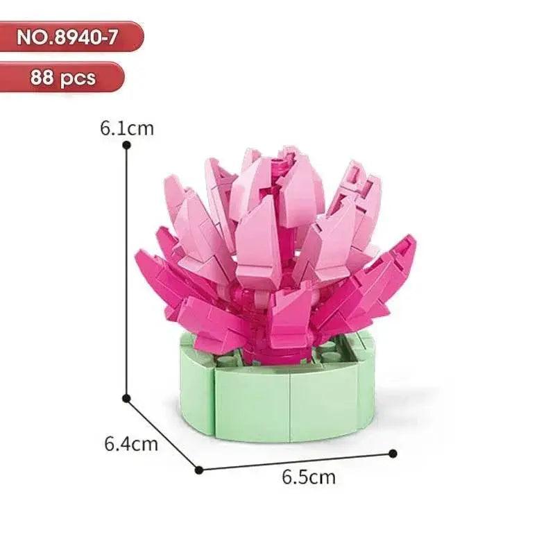 Educational Blocks Lego Compatible Floral Bonsai Kit Kids - ToylandEU