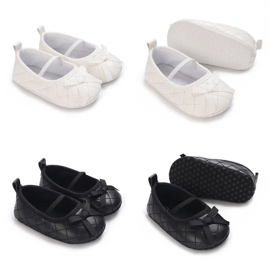 Mary Jane Baby Shoes First Walkers Non Slip Soft Sole