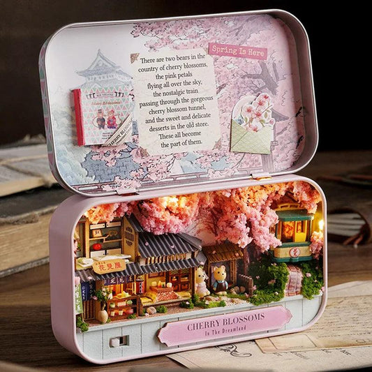 Dollhouse Kit | Wooden Box Theatre | 9 Styles DIY 3D Puzzle
