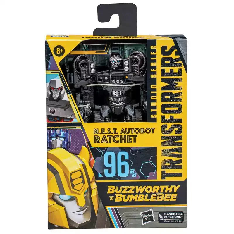 Transformers Ratchet Figure | Hasbro BB Series | Articulated | Ages 14+