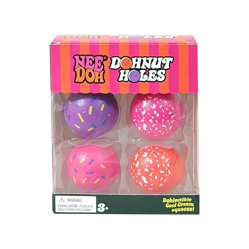 Squishy Stress Balls | Set Of 4 Or 6 | Soft Squeeze Fidgets | Teens And Adults