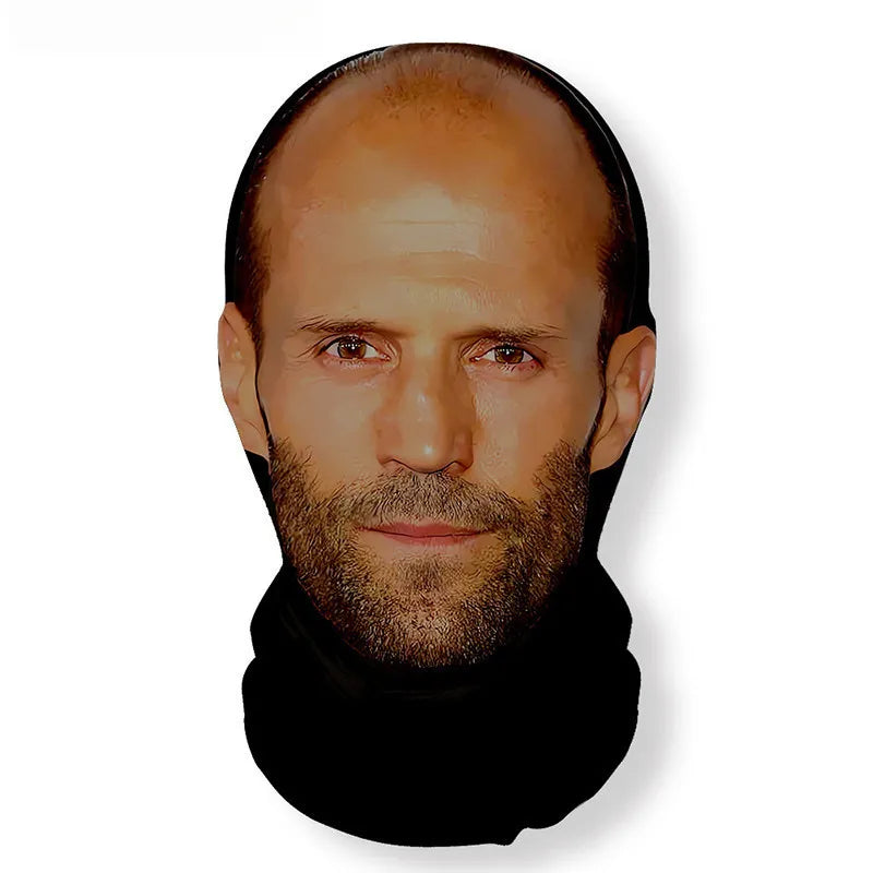 Full Face Mask | Nylon Polyester | Dustproof Cycling Cosplay | 23x40cm