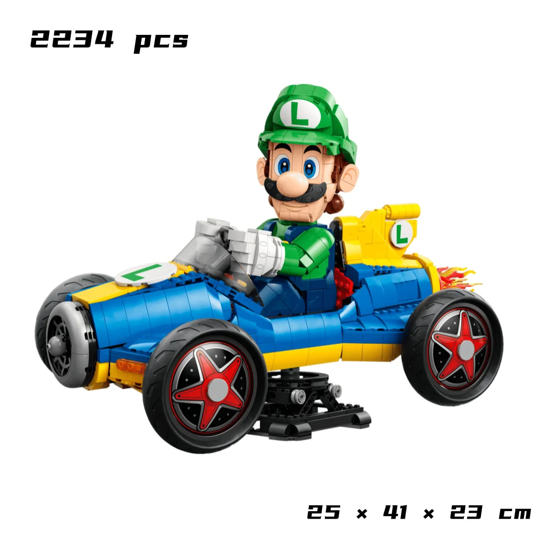 Building Blocks Set | 2234 Pieces | Anime Kart Vehicle Model | Model 72050