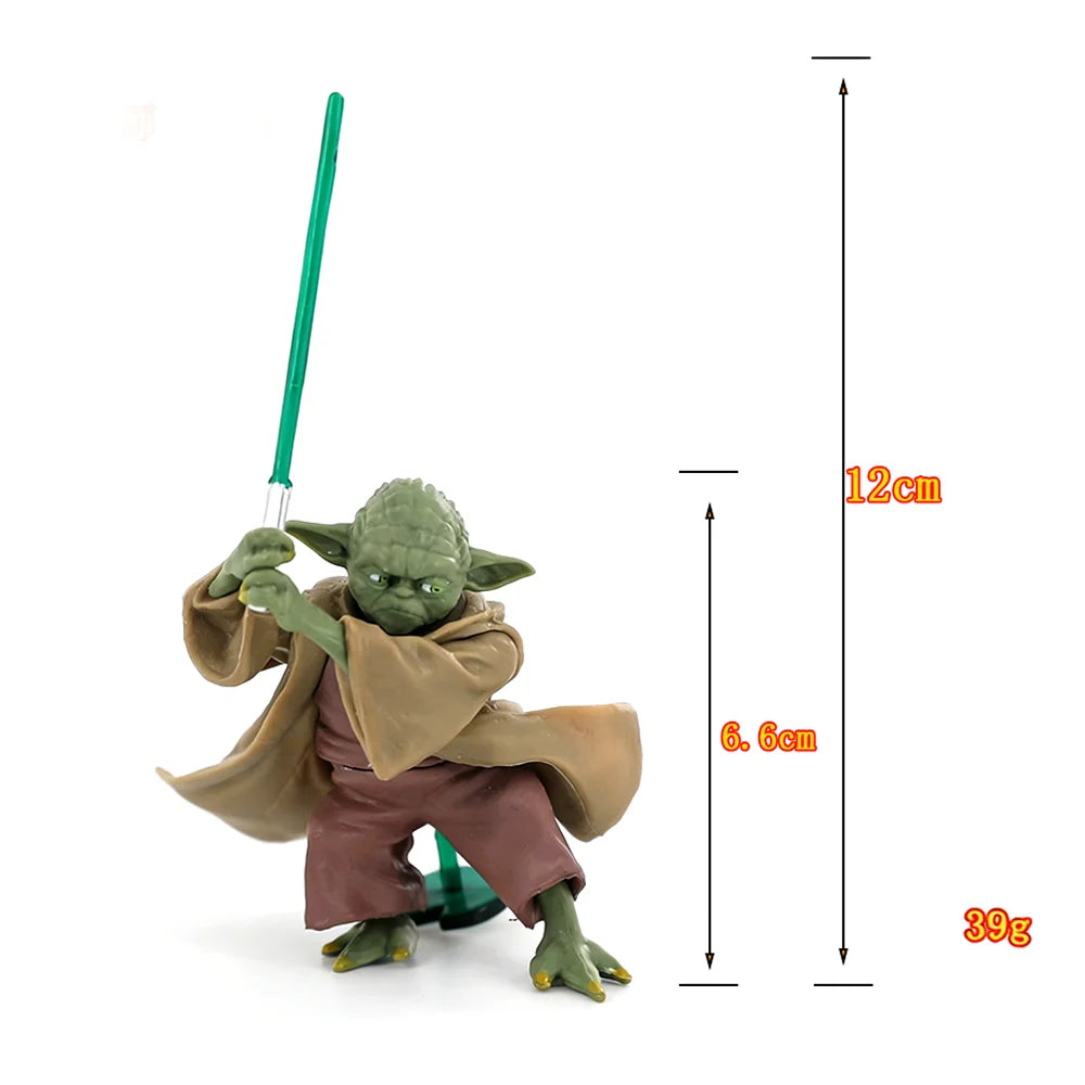 Master Yoda Action Figure | PVC Construction | With Sword | Ages 14 Plus