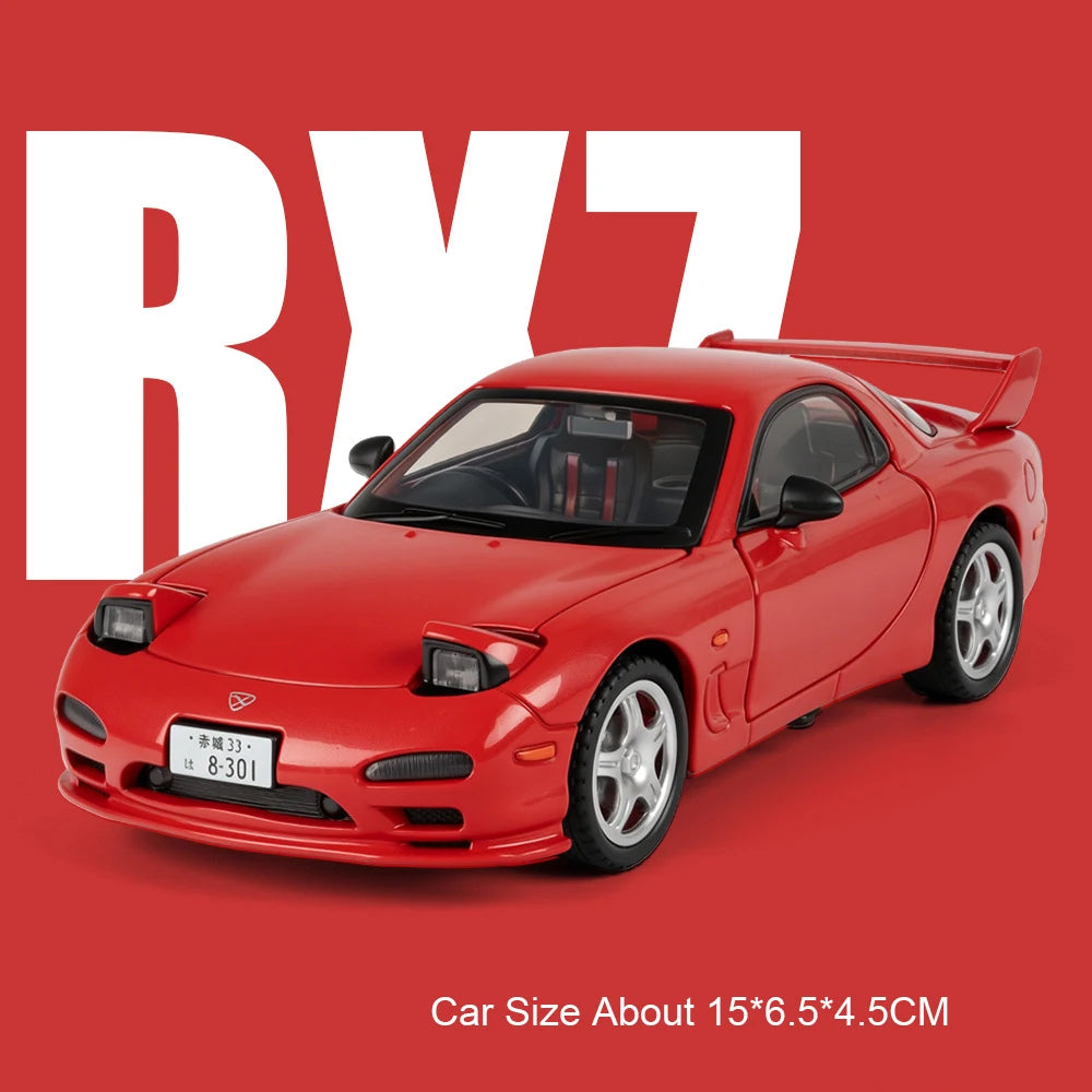 Diecast Model Car | 1:32 Scale | Pull Back Sound Light | Multi Colors