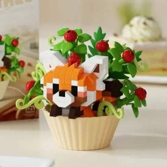 Flowers Bricks Bouquet Building Blocks Toys for Birthday Gift Room Decor Botanical Set Valentine's Day Rose Friends Kids Adults - ToylandEU