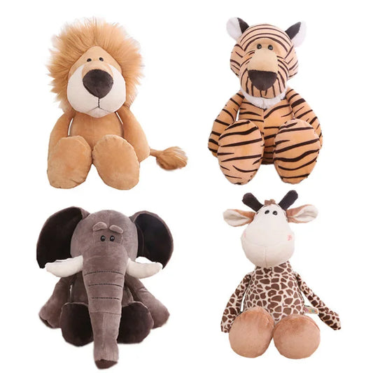 Soft Plush Stuffed Animals For Kids Unisex Toy Set