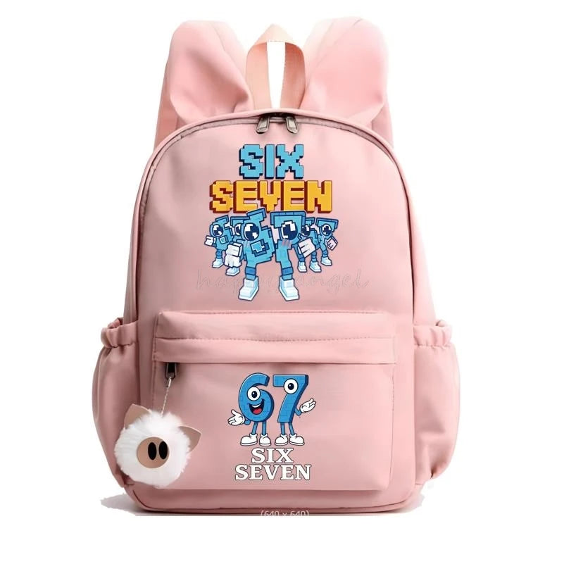 Kid Rabbit Backpack | 20-35L Capacity | Padded Mesh Straps | Student Unisex