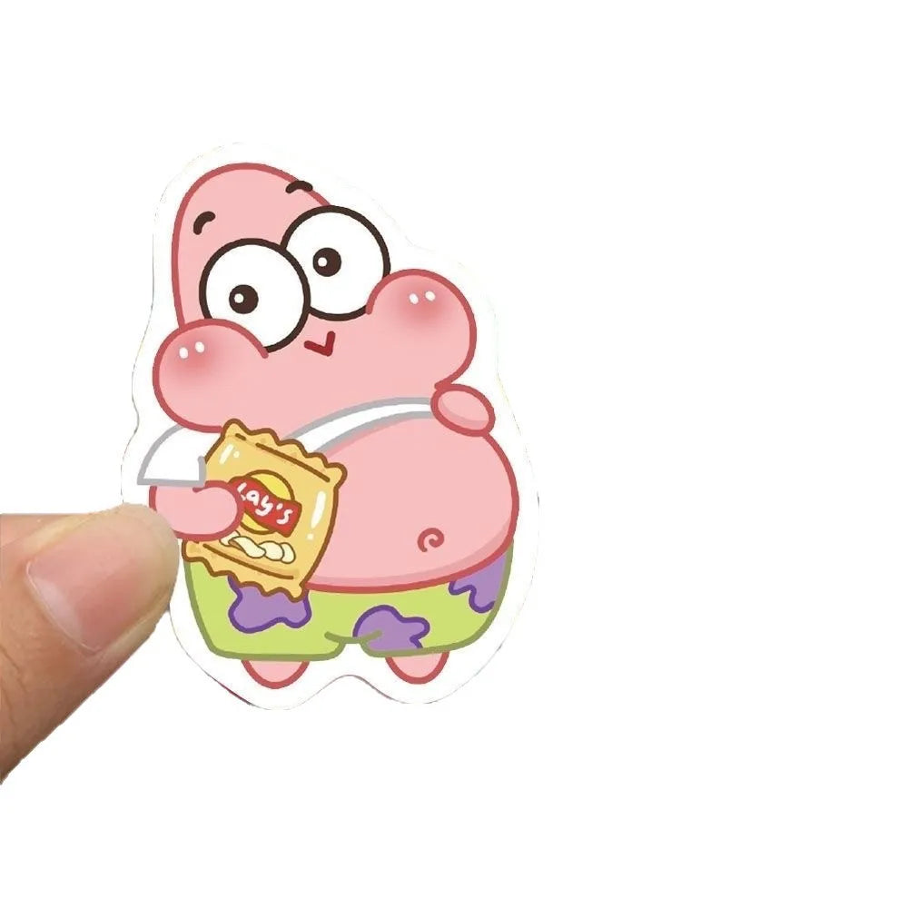 Cartoon Stickers | SpongeBob 100 Pc Set | Self Adhesive | For Notebook Journal