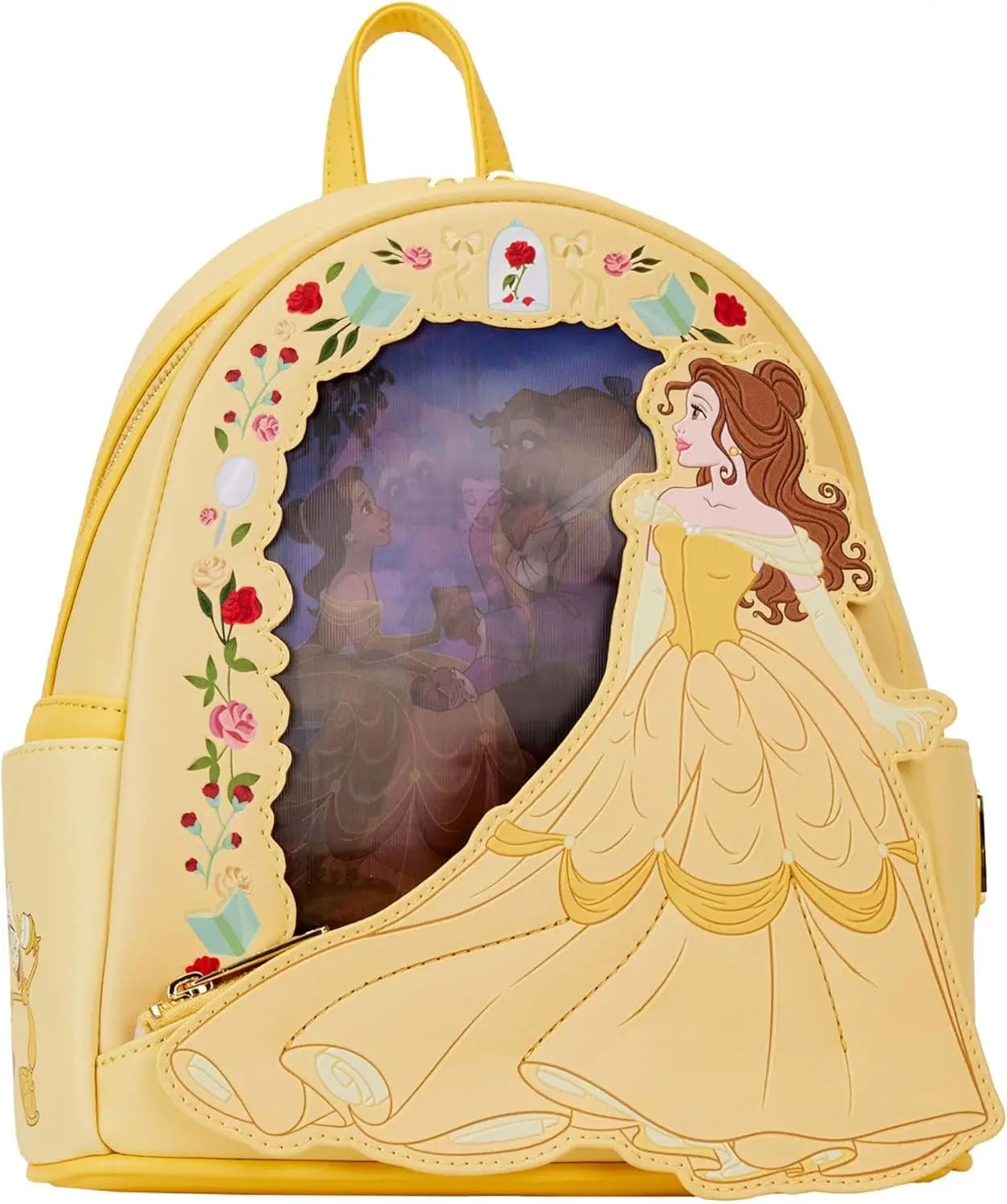 Disney Marie Floral Plush Backpack for Stylish Kids