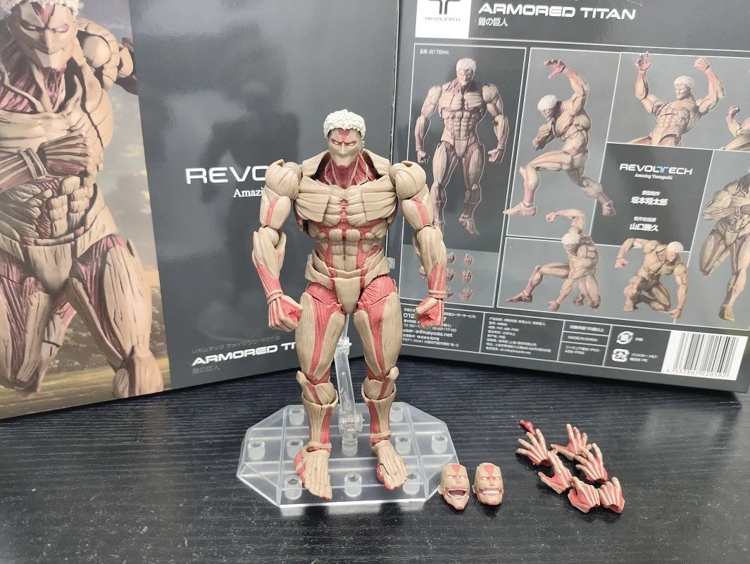 Attack On Titan Eren Jaeger Action Figure Premium Poseable