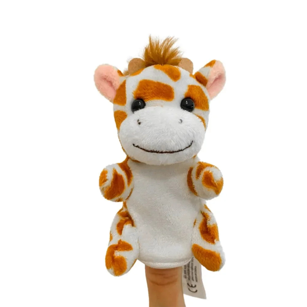 Animal Finger Puppets | 9Cm Plush Size | Soft Educational Toy | Kids Toddlers