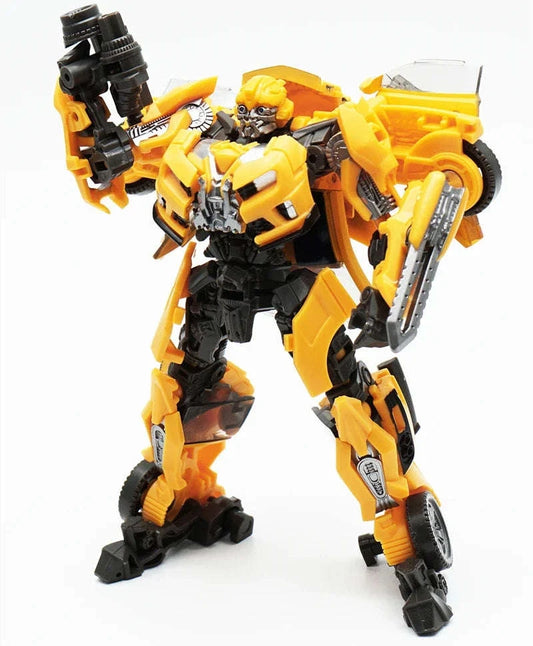 Bumblebee Action Figure, Transformers Anime Action Figurines Posable Toys 12.5 CM