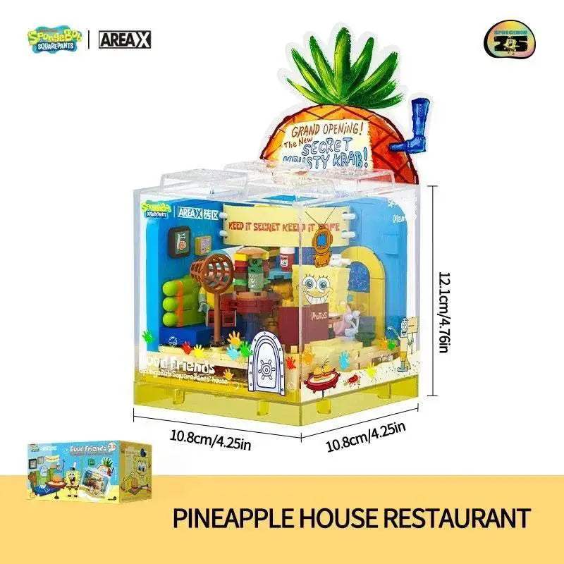 Spongebob Building Blocks Pineapple House Model Kids Gift - ToylandEU