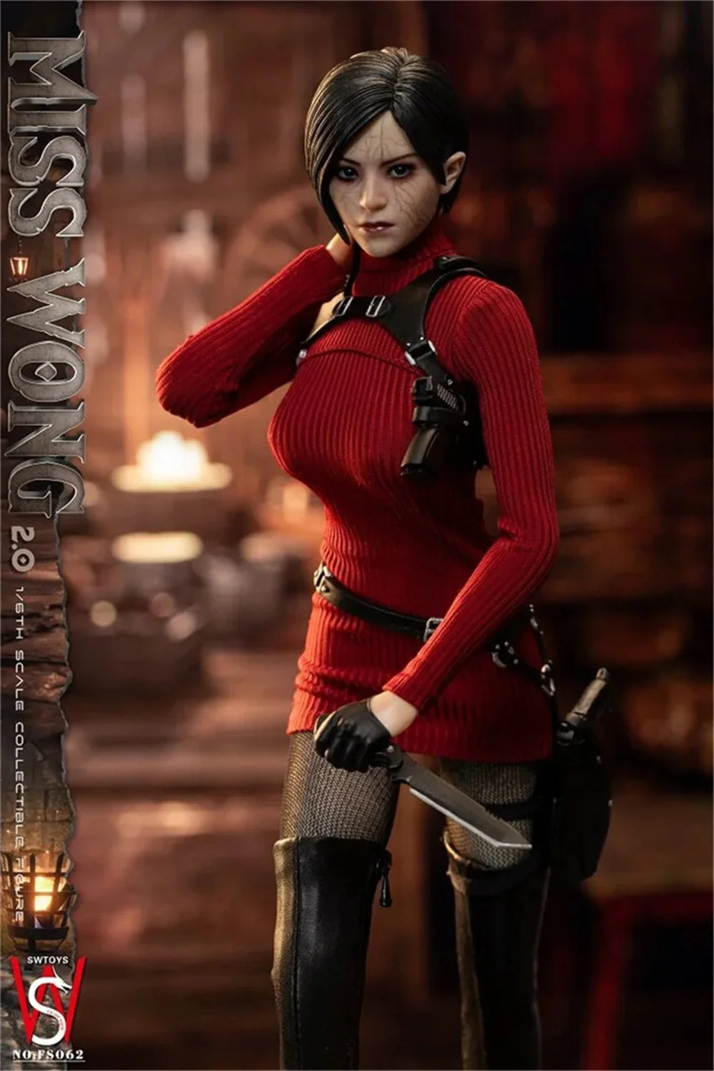 Action Figure Set | 1/6 Scale | Miss Wong 2.0 | 12-Inch Figures