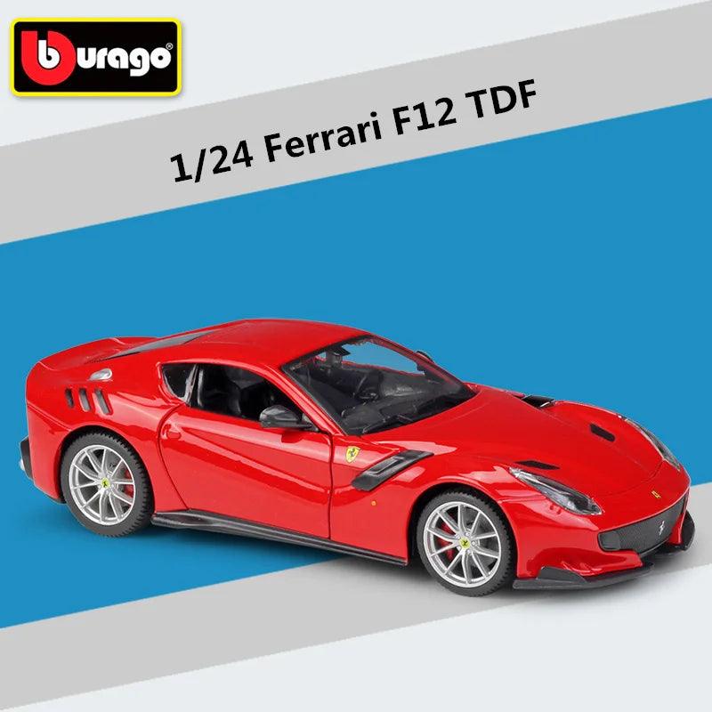Diecast Model Car | Ferrari F12 TDF | 1:24 Scale | Alloy Body